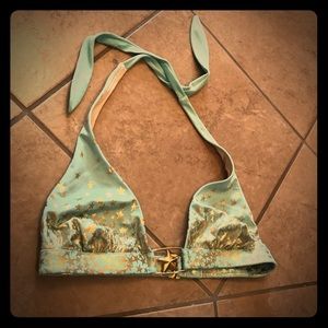 Victoria’s Secret gold star bikini top 🌟